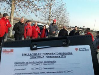 Los voluntarios del Grupo de Búsqueda de Cruz Roja Guadalajara se forman en diferentes capacidades