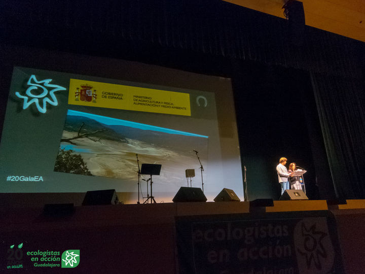 XX Gala de Premios de Medio Ambiente de Ecologistas en Acción de Guadalajara.