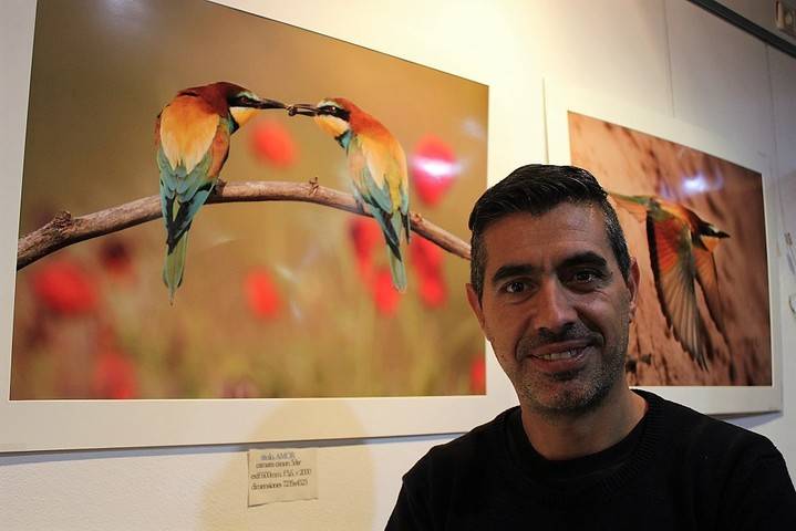 David Jerez detiene el tiempo en la muestrafotográfica ‘Yebes 100% natural’ de la Sala de Arte de Valdeluz