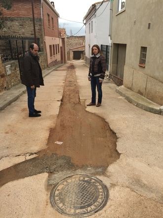La Diputación renueva redes en Cobeta, Rueda de la Sierra, Anchuela del Campo y Villel de Mesa