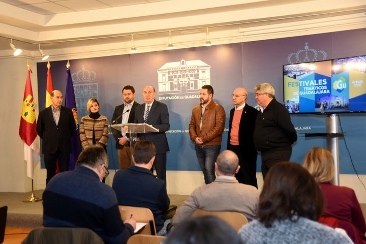 ‘Literatura y vida’ y ‘Festivales temáticos’ serán las propuestas turísticas de la Diputación en FITUR 2018 aunando la diversidad de la provincia