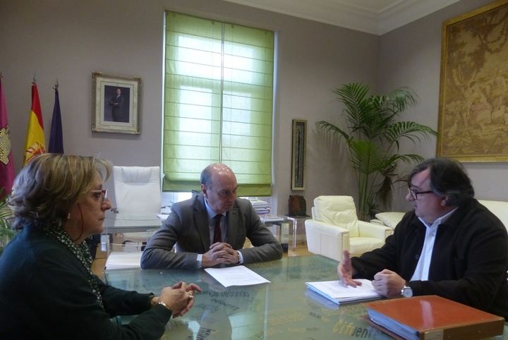 José Manuel Latre se reúne con el presidente del Colegio de Arquitectos de Guadalajara