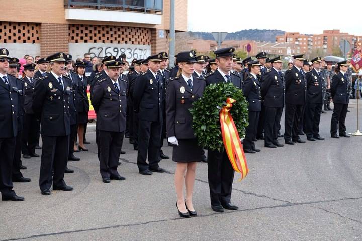El Ayuntamiento de Guadalajara dedica una glorieta a la Policía Nacional