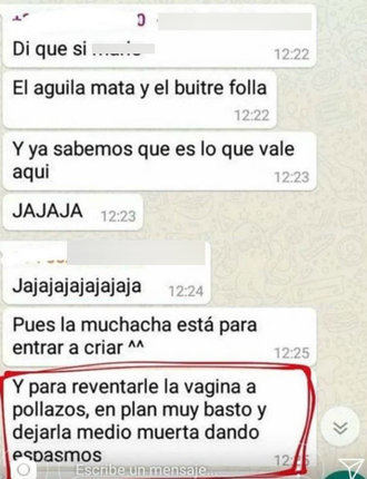 La denuncia de una joven de Albacete: 