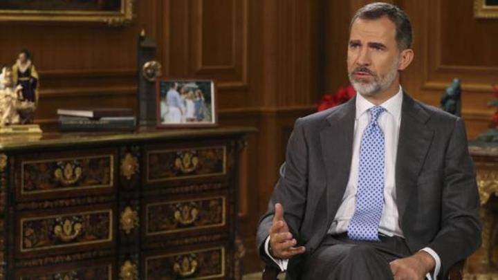 Mensaje del rey Felipe VI: 'Cualquier ciudadano puede defender sus ideas, pero no imponerlas frente a los derechos de los demás'
