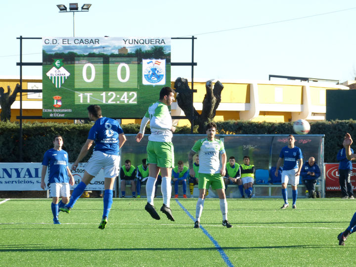 El C.D. Yunquera se lleva un punto de El Casar