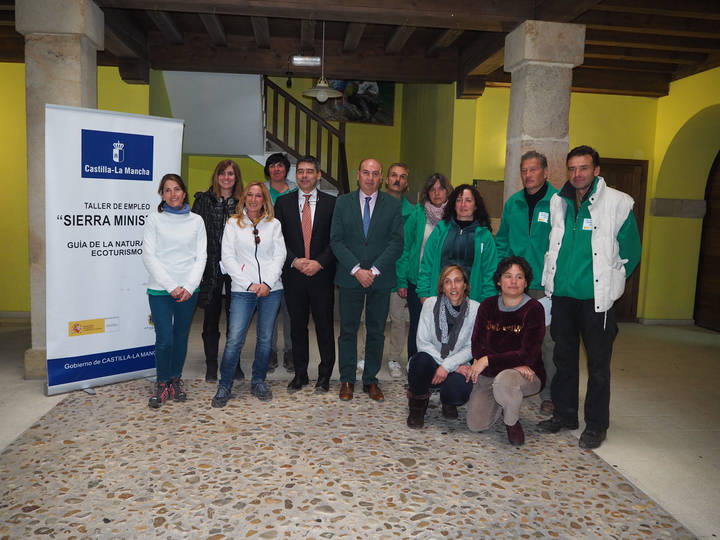 El Taller de Empleo 'Sierra Ministra' ha formado en Ecoturismo a ocho personas en Sigüenza 