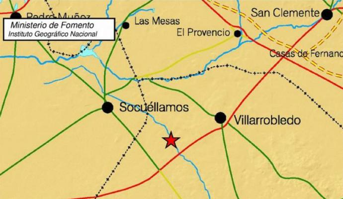 Registrado un terremoto que se ha sentido en Albacete, Cuenca y Ciudad Real