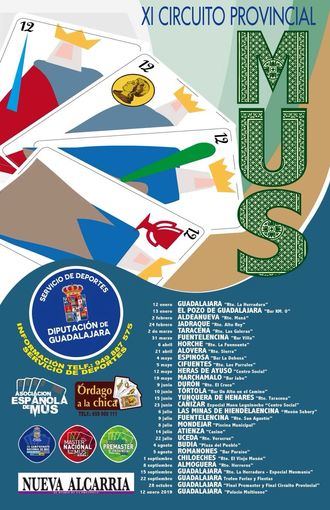 Este viernes comienza el XI Circuito Provincial de Mus