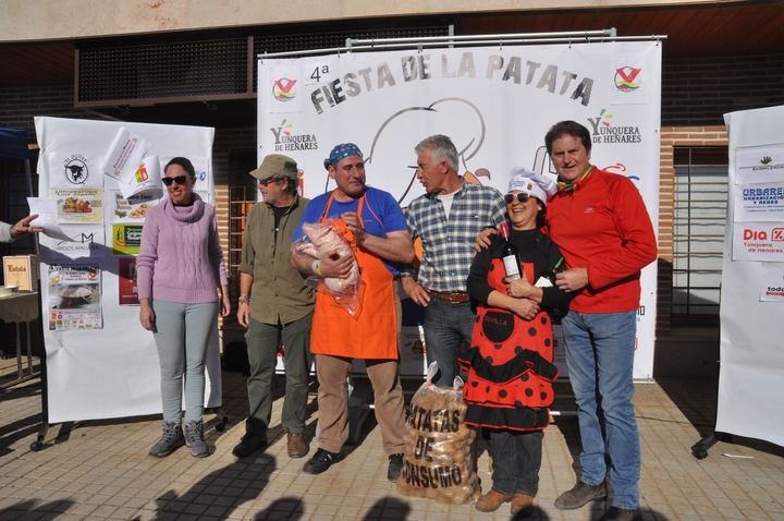 Exito total de la 4ª Fiesta de la Patata en Yunquera de Henares