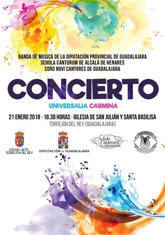 La Banda de la Diputación, Novi Cantores y la Schola de Alcalá ofrecerán el próximo domingo un concierto en Torrejón del Rey