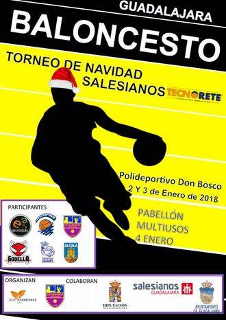El mejor baloncesto de cantera llega a Guadalajara con el Torneo de Navidad de Salesianos