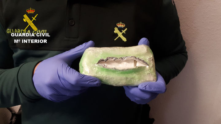 Un detenido en Marachón por huir con su coche con 220 gramos de cocaína