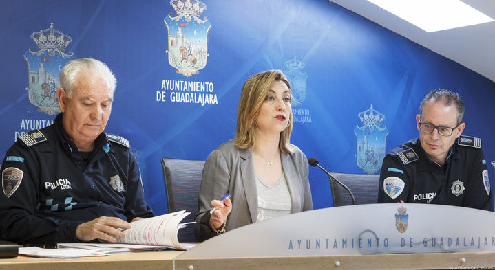 La Policía Local de Guadalajara realizó 132.392 servicios durante 2017