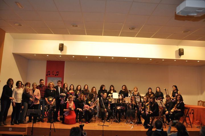 La Asociación de Mujeres y la Banda de Música de Brihuega abren los actos de la semana del 8 de marzo 
