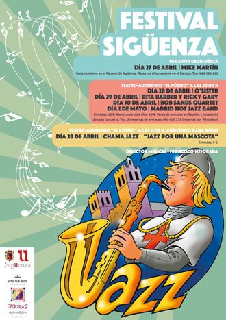 Puente de mayo pasado por jazz en Sigüenza