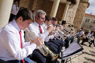 Domingo de Ramos y concierto de la Banda de Cornetas y Tambores y de Música inician la Semana Santa de Fuentenovilla
