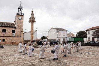 La II Tamborrada de Viernes Santo de Fuentenovilla retumba en La Alcarria
