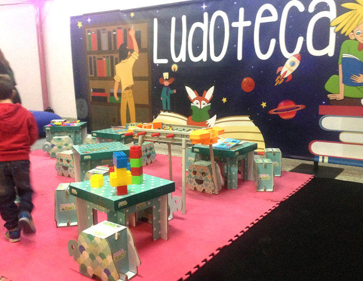 La nueva ludoteca de Brihuega, un espacio para que padres e hijos aprendan a jugar juntos