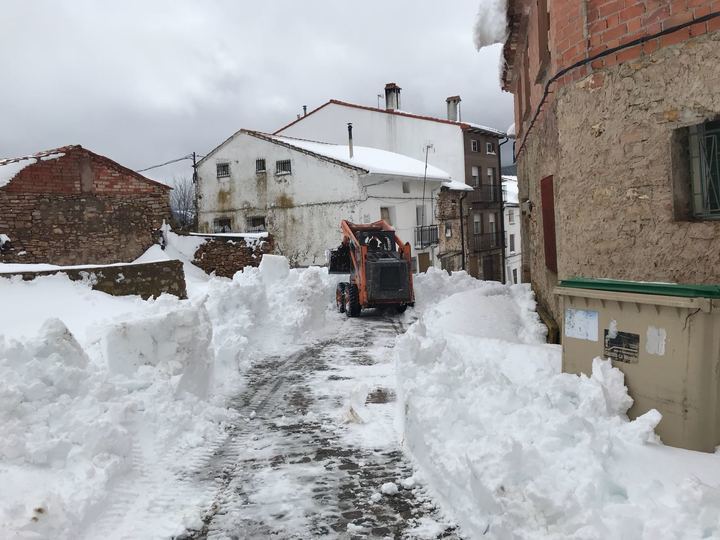 Orea reclama la declaración de zona catastrófica tras el último temporal de nieve