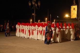 Yunquera de Henares celebrará el Viernes Santo la multitudinaria procesión del Santo Entierro y de las Antorchas