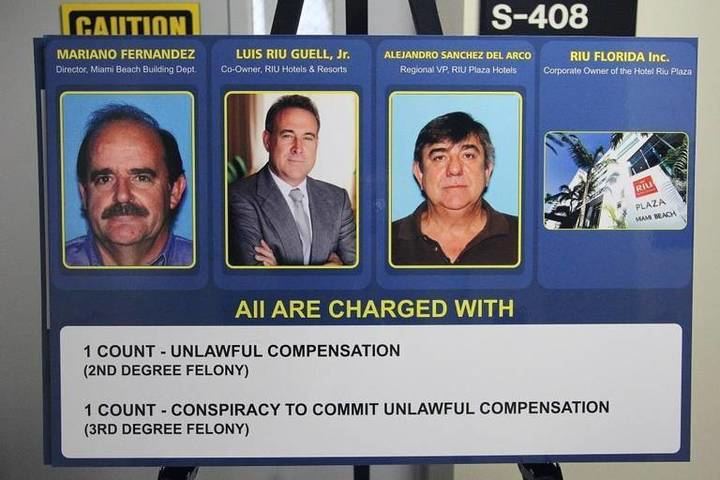 El español Luis Riu, propietario de los hoteles Riu, detenido en Miami por un supuesto soborno