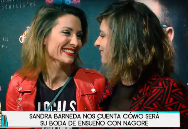 SEMANA Sandra Barneda y su plan de boda con Nagore
