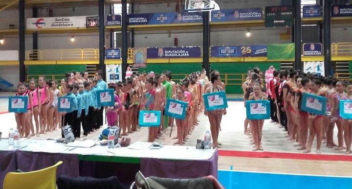 Celebrada en el San José la segunda fase del Circuito de Rítmica de Guadalajara