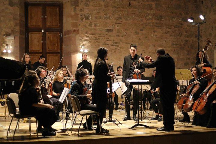 Estudiantes de música de tres países dan comienzo a la temporada de clásica de Sigüenza