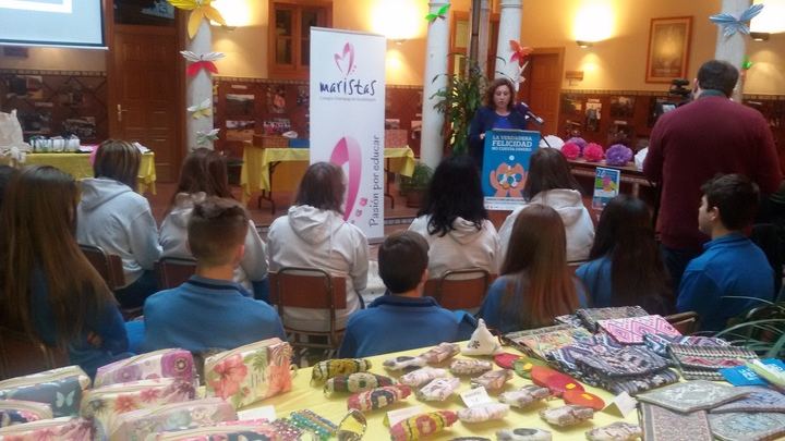 Verónica Renales destaca el valor social de la XX Semana Solidaria del colegio Maristas