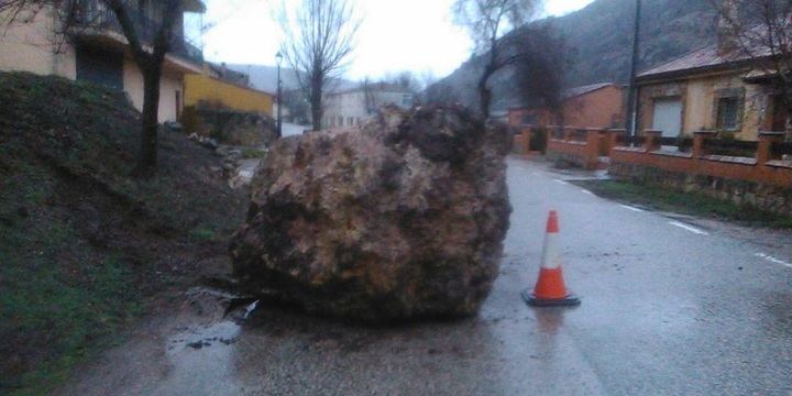 La borrasca Gisele se dejó sentir con fuerza en la provincia de Guadalajara