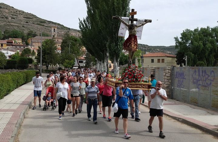 Lupiana celebra la romería del Santo Cristo del Socorro