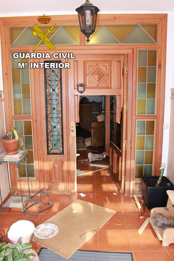 La Guardia Civil detiene a seis personas por robo con violencia e intimidación en una vivienda de Loranca de Tajuña