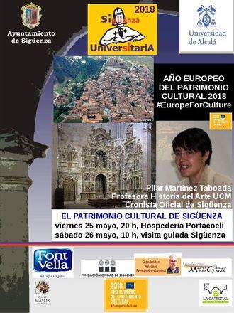 El Patrimonio Cultural de Sigüenza, en el Año del Patrimonio Cultural Europeo