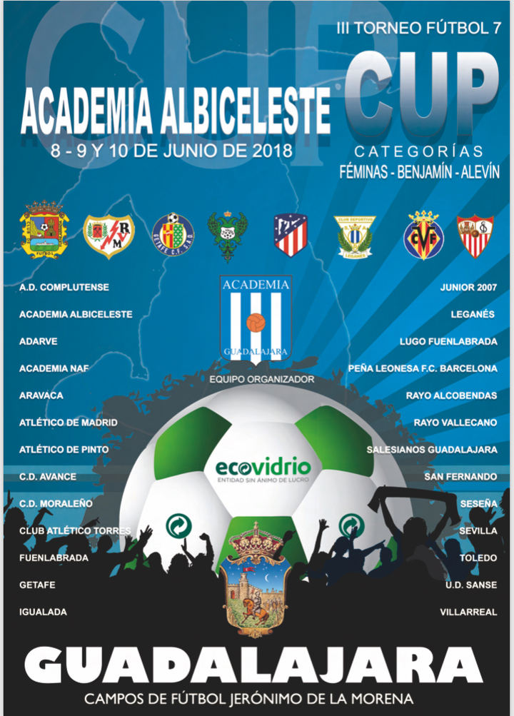 El CD Academia Albiceleste celebra el III Torneo Academia CUP