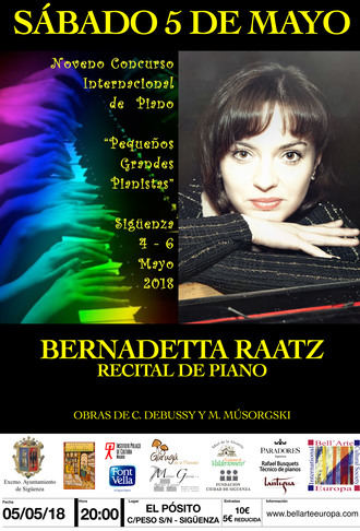 Este fin de semana, IX Concurso 'Pequeños grandes pianistas' en Sigüenza