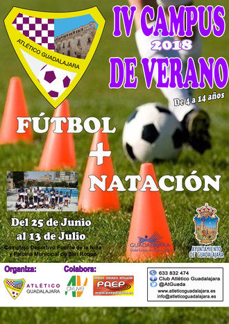 Ya está abierto el plazo de inscripción para el Campus de Verano del Atlético Guadalajara