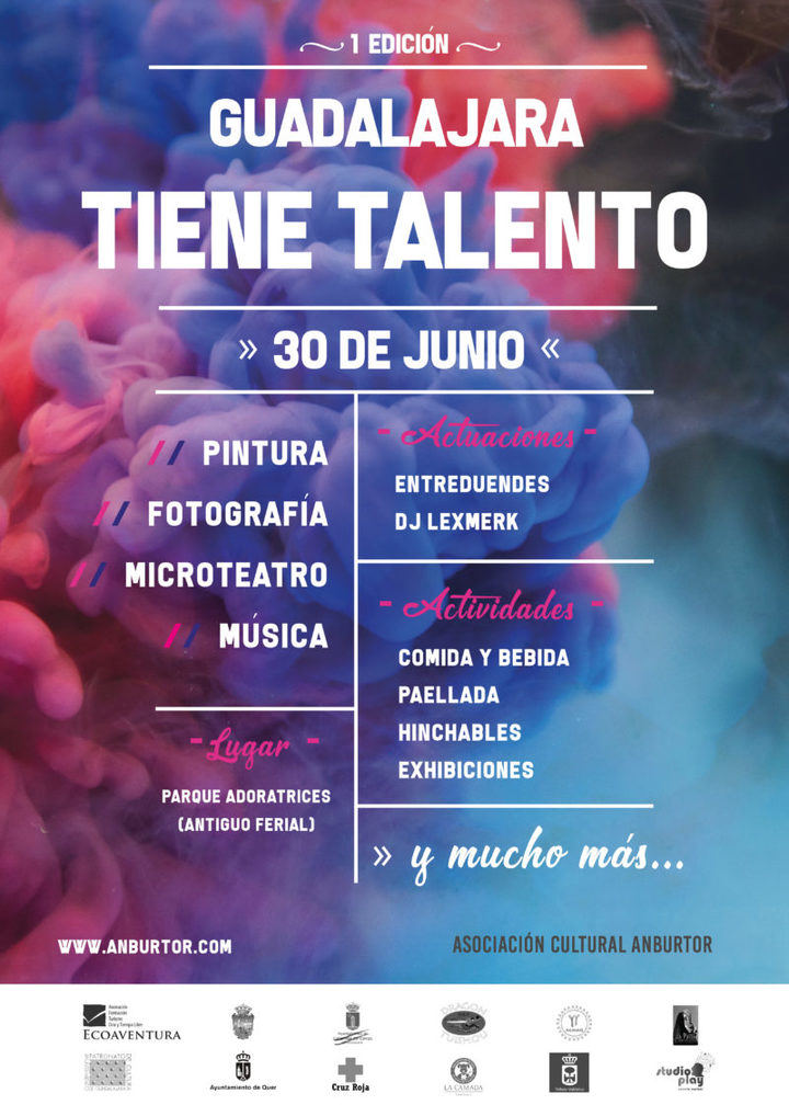 “Guadalajara tiene talento” llenará de arte el parque de Adoratrices el 30 de junio
