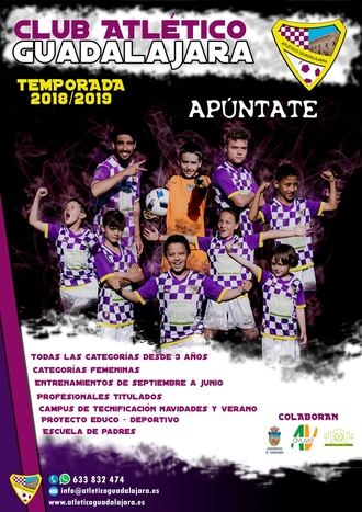 Abierto el plazo de inscripción en el Club Atlético de Madrid para la temporada 2018/2019