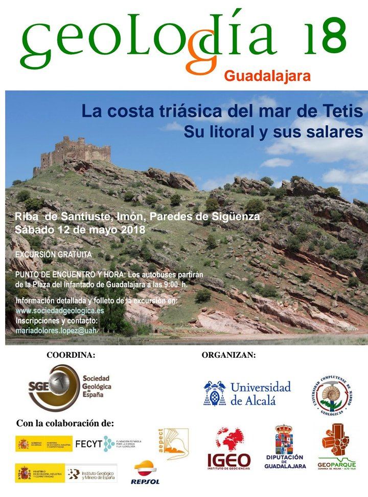 La Diputación colabora con el Geolodía que tiene lugar este sábado entre Riba de Santiuste, Imón y Paredes de Sigüenza