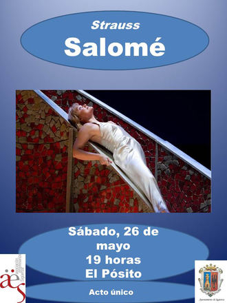 Este sábado, la iniciativa 'Vive la Opera' en Sigüenza proyectará Salomé, de Richard Strauss