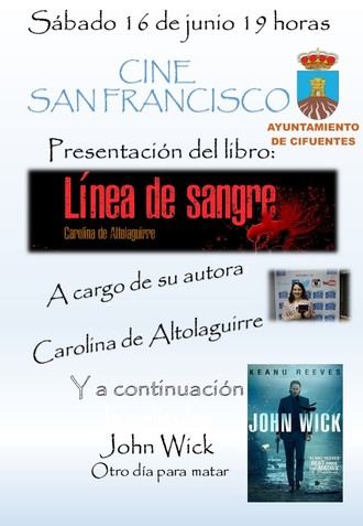 Carolina de Altolaguirre presenta su libro “Línea de sangre” en Cifuentes
