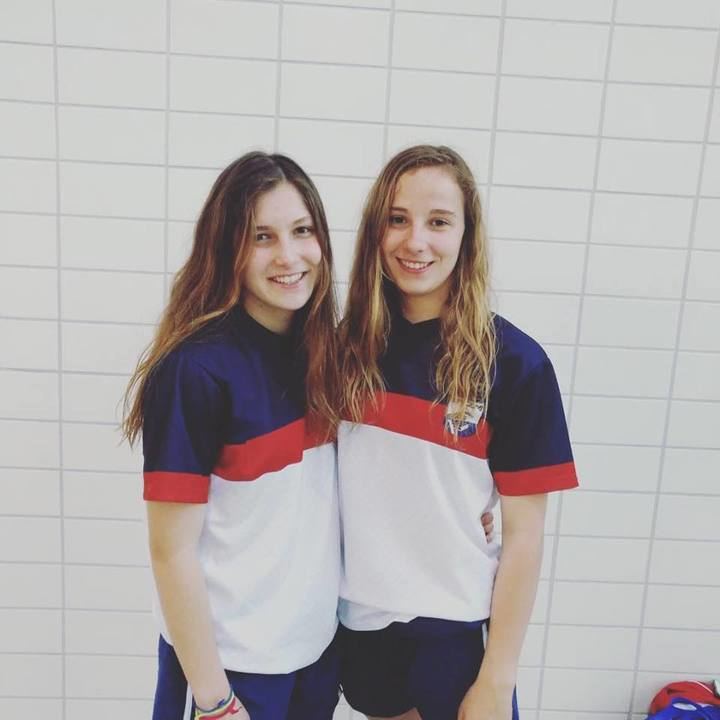 Las nadadoras alcarreñas Elsa López y Miriam Martínez, oro en Coimbra
