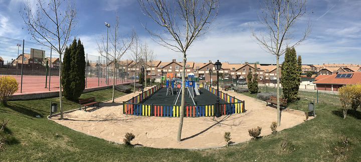 Concluidos los trabajos de actualización en el Parque Ermita de la Soledad de Quer