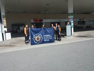 La gasolinera de El Clavin, única en Guadalajara en tener el sello de Calidad de Servicio Certificada