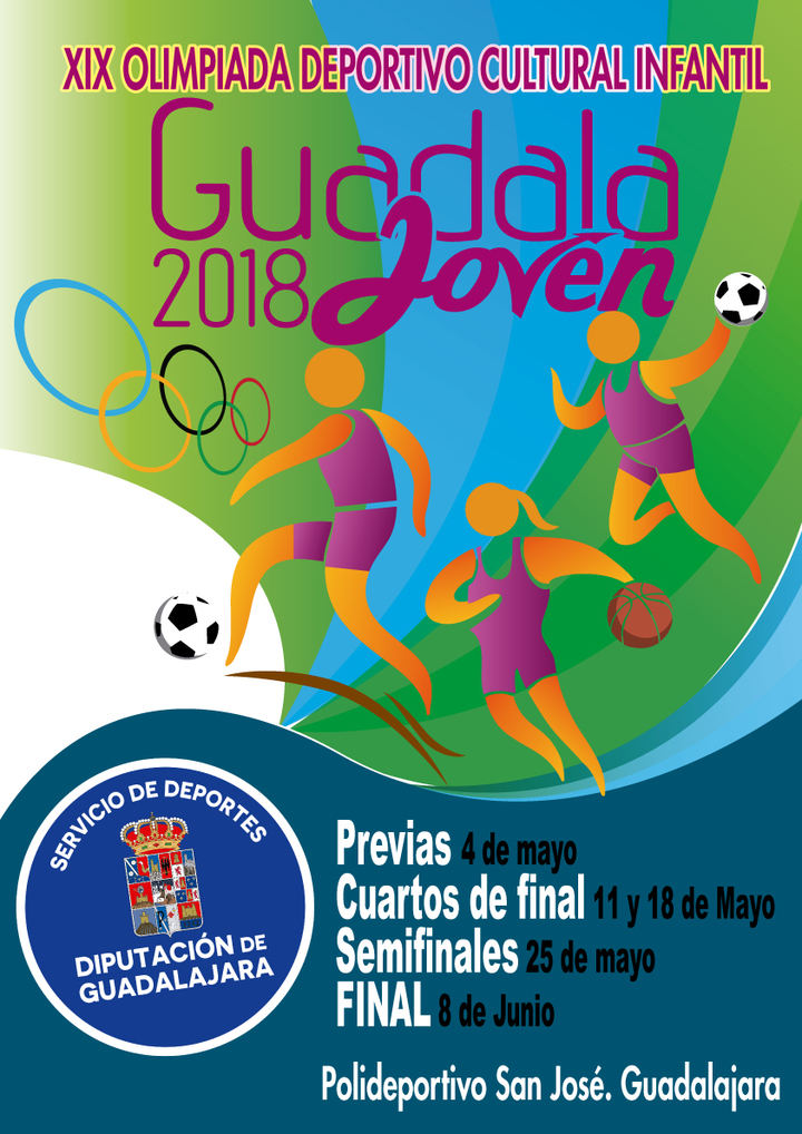 Once centros escolares participan desde este viernes en una nueva edición de Guadalajoven, organizada por la Diputación