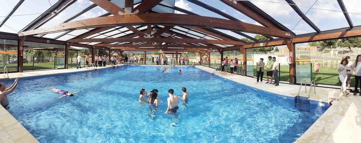 Tamajón ya ha inaugurado su esperada piscina municipal