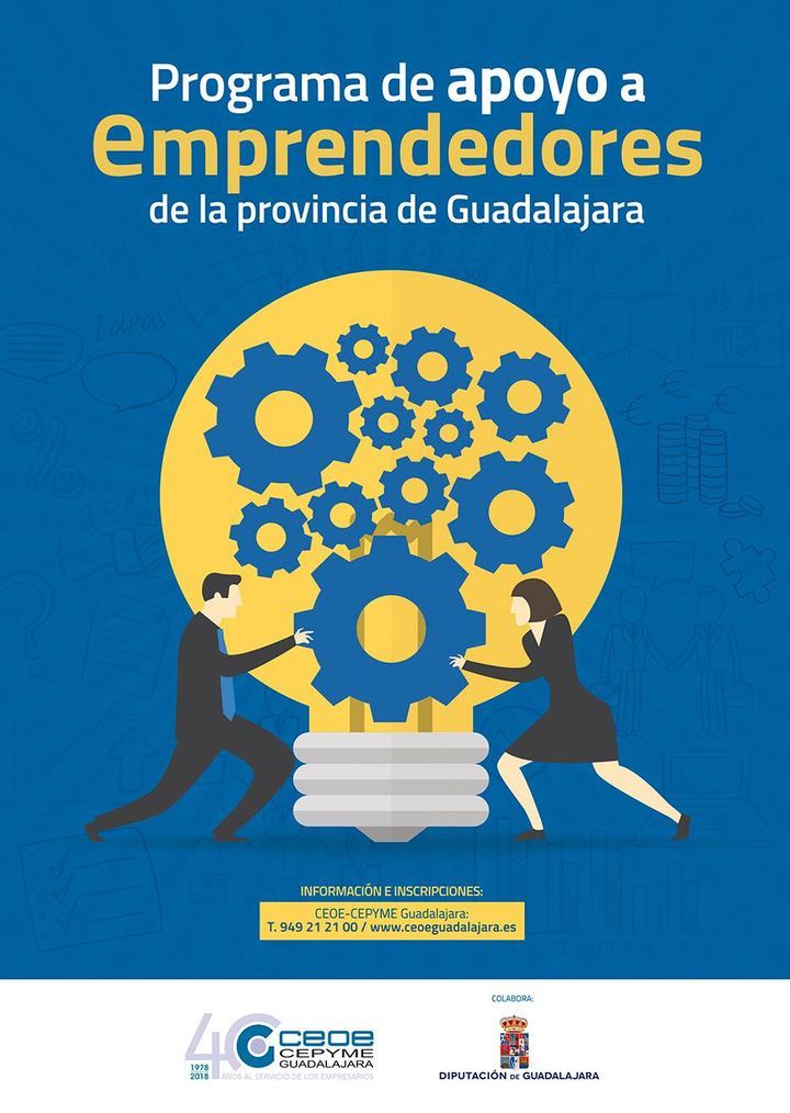Comienza el Programa de Apoyo a Emprendedores de CEOE-Cepyme Guadalajara