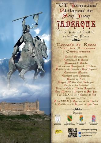 Jadraque celebra este próximo sábado su VI Jornada Cidiana