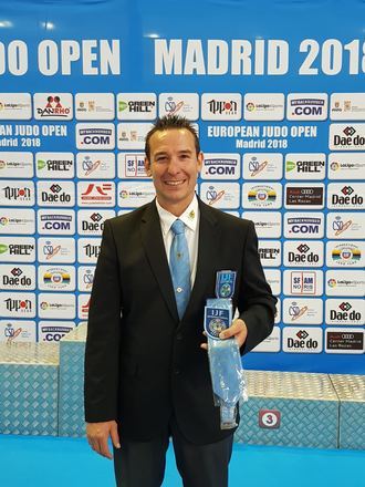 El alcarreño José A. Merino alcanza el top del arbitraje del judo mundial